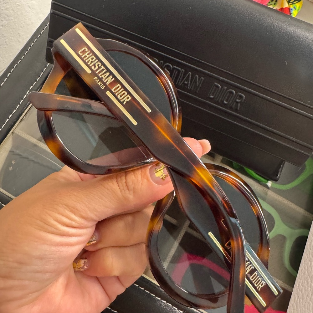Dior Tortoise Shell Sunglasses - Picture 2 of 7